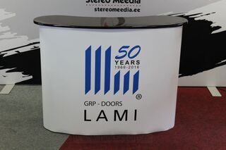 GRP-Doors advertising table