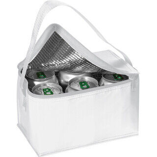 Mini nylon cooler bag for 6 cans